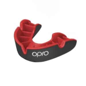 Opro Gebitsbeschermer Silver Superior Fit Zwart/Rood