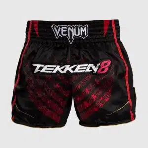 Venum X Tekken 8 Kickboksbroek Marshall Law Black/Red