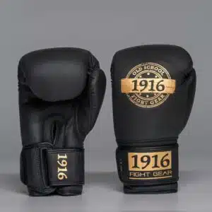 1916 Fight Gear Bokshandschoen Legend Pu Zwart/Goud