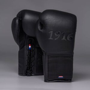 1916 Fight Gear Bokshandschoenen Premium Elite Black/Black Laces