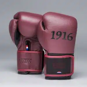 1916 Fight Gear Bokshandschoenen Premium Elite Maroon/Black