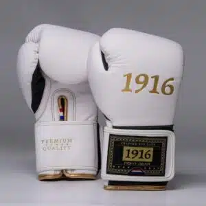 1916 Fight Gear Bokshandschoenen Premium Elite White/Black