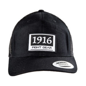 1916 Truckers Pet Zwart/Zwart