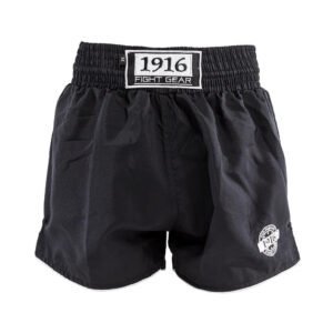 1916 Kickboksbroek Old School Zwart/Wit