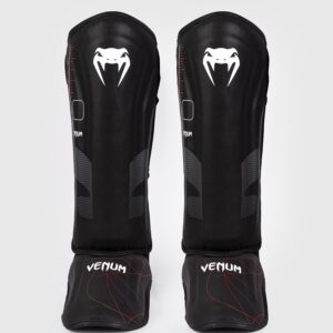 Venum Scheenbeschermers Tactical XT Black/Fire Red
