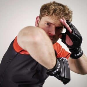 Energia Fight Wear Ranked Rashguard Rood Short Sleeve