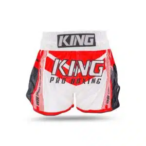 King Kickboksbroek Endurance 7 Wit/Rood