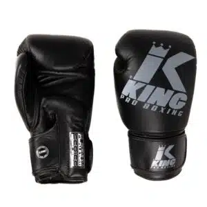 King Bokshandschoenen KPB/BG Platinum 7 Zwart/Grijs