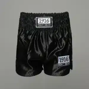 1916 Fight Gear Kickboksbroek Classic 2.0 Zwart/Wit