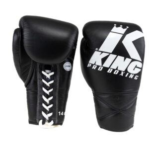 King Pro Boxing Bokshandschoenen XK LU Black/White