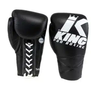 King Pro Boxing Bokshandschoenen XK LU Black/White