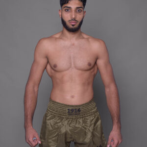 1916 Fight Gear Kickboksbroek Legend Army Green/Black