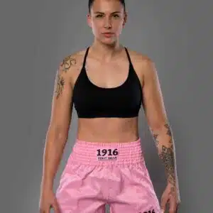 1916 Fight Gear Kickboksbroek Legend Pink/Black