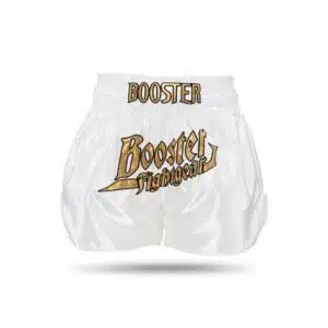 Booster Pro Boxing Kickboksbroek TBT Thunder White/Gold