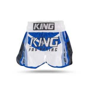 King Kickboksbroek Endurance 8 Wit/Blauw