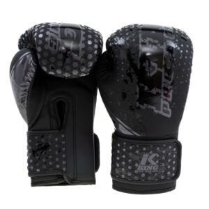 King Pro Boxing Bokshandschoenen Kids Hexagon Zwart
