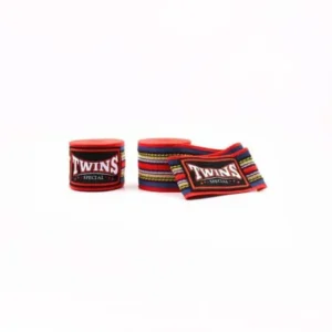 Twins Boksbandage Premium Katoen Rood
