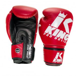 King Bokshandschoenen KPB/BG Platinum 4 Rood/Wit