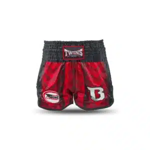 Twins X Booster Kickboksbroek TBT 3 Zwart/Rood