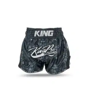 King Pro Boxing Kickboksbroek Devil 1 Black