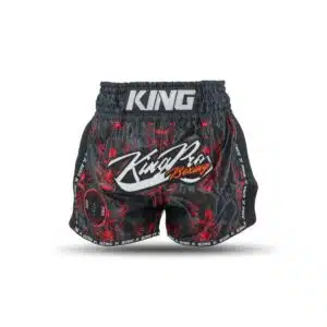 King Pro Boxing Kickboksbroek Devil 4 Black/Red