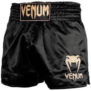 Venum Muay Thai Kickboksbroek Classic Zwart/Goud
