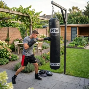 1916 Fight Gear Bokszak voor Buiten 180cm Zwart