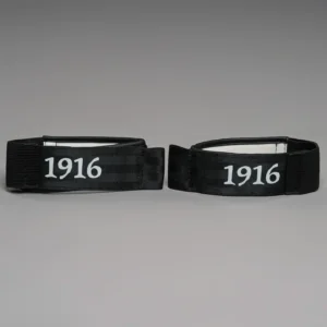 1916 Fight Gear Lace Up Strap Black/White