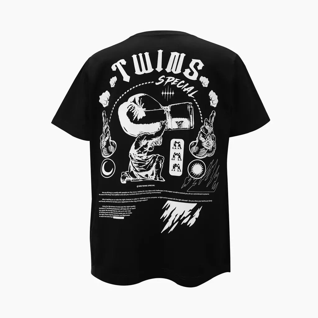 Twins Special T-Shirt Tee 02 Black - Afbeelding 2