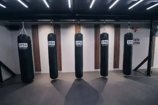 Bokszak met eigen logo