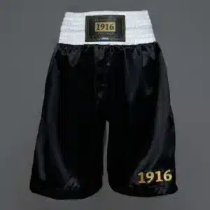 1916 Fight Gear Boksbroek Premium Elite  Black/White