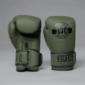 1916 Fight Gear Bokshandschoen Legend Pu Groen/Zwart