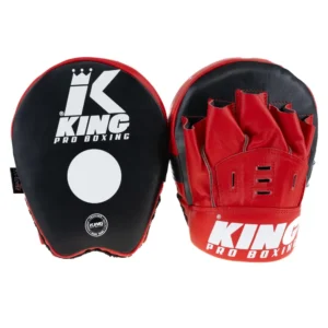 King Pro Boxing Focus Mitts KPB FM 2 Black/Red