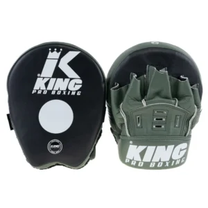 King Pro Boxing Focus Mitts KPB FM 3 Black/Green