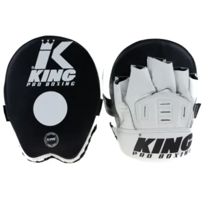 King Pro Boxing Focus Mitts KPB FM Black/White