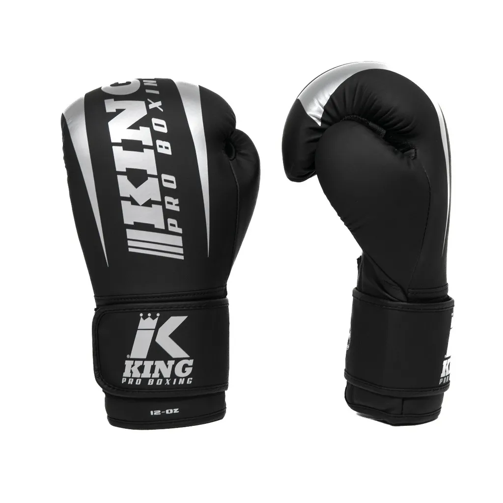 King Bokshandschoenen KPB/BG Revo 7 Black/Silver - Afbeelding 2