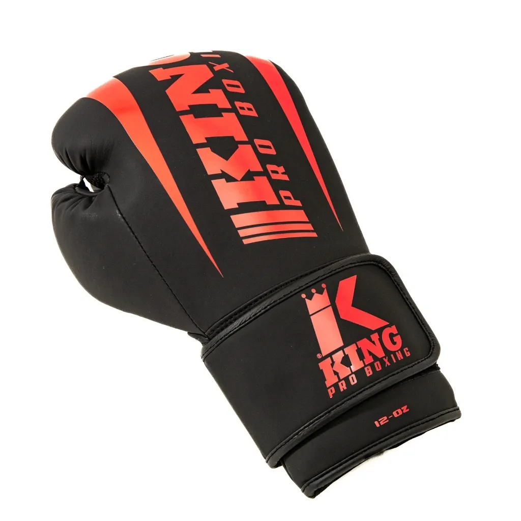 King Bokshandschoenen KPB/BG Revo 8 Black/Red - Afbeelding 6