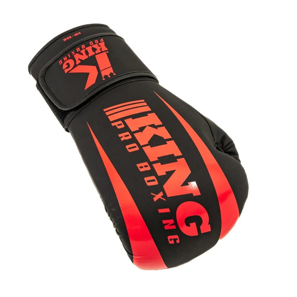 King Bokshandschoenen KPB/BG Revo 8 Black/Red - Afbeelding 5
