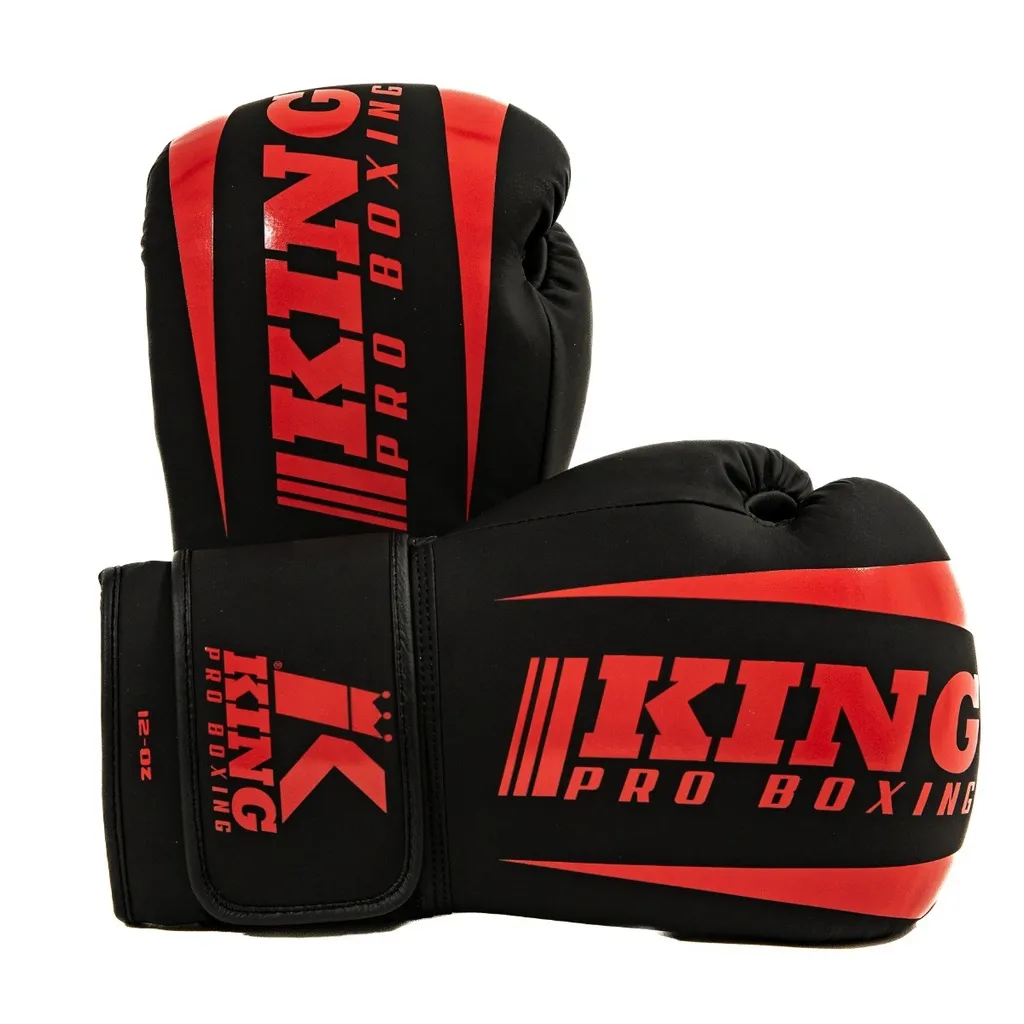 King Bokshandschoenen KPB/BG Revo 8 Black/Red - Afbeelding 3