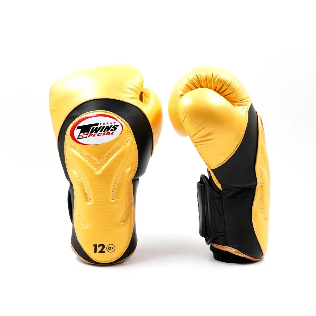 Twins Bokshandschoenen BGVL 6 Black/Gold - Afbeelding 2